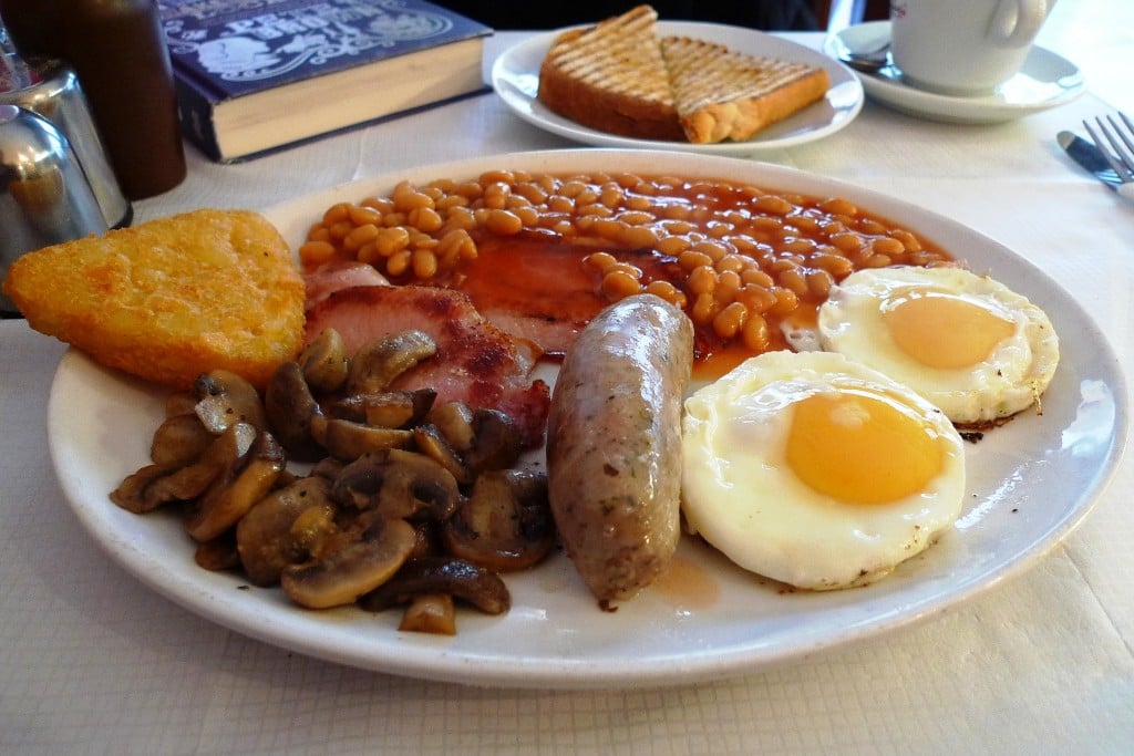 desayuno inglés